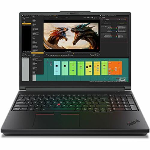 Image of Lenovo ThinkPad P16 Gen 3 21RQ001NUS 16 inch Mobile Workstation - WQUXGA - Intel Core Ultra 7 255HX - 64 GB - 2 TB SSD - English (US) Keyboard - Black - Intel Chip - Windows 11 Pro - NVIDIA RTX PRO 3000 B