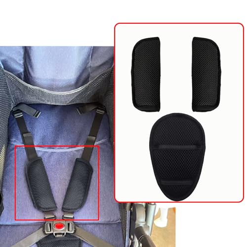Image of 2 Pack Car Seat Strap Covers,Seat Neck Strap Covers for Car,Universal Seat Belt Covers,Car Seat Straps Shoulder Pads