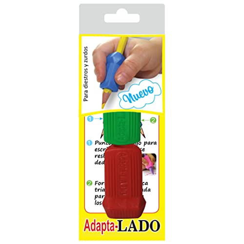 LADO Adapta Adaptador para coger bien el lápiz (3 unds). Dos posturas = dos soluciones para la Escritura