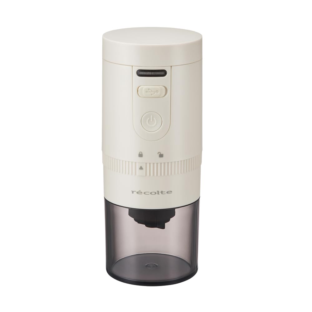 Amazon.co.jp: récolte Recolte Cordless Electric Coffee Grinder