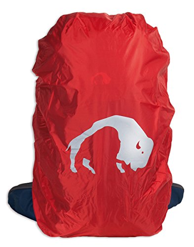 Tatonka Rain Flap S (30-40 L) - Regenhülle für Rucksäcke von 30 bis 40 Liter Volumen - Kleines Packmaß - Mit Schnürzug und Kordelstopper - Inklusive Packbeutel (red)