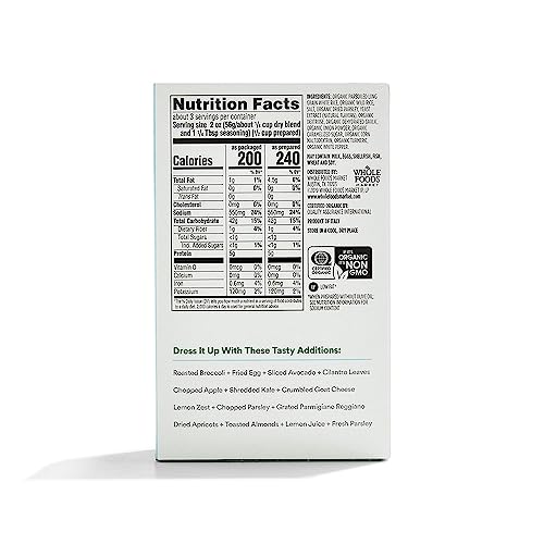 365 By Whole Foods Market, Organic Long Grain & Wild Rice Pilaf, 6 Ounce #TOP1