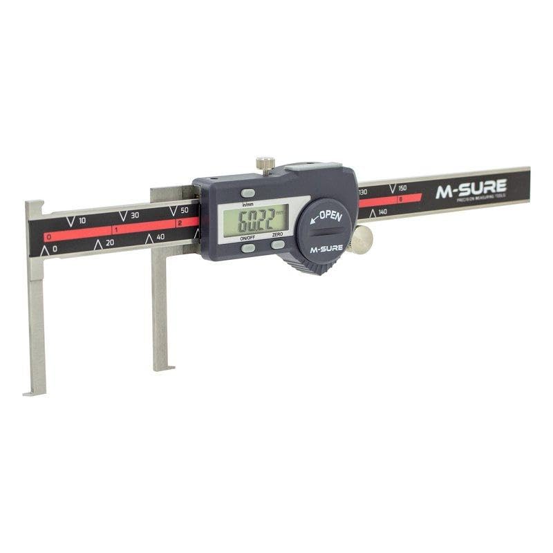 M-SUREMS-230-150 Digital Caliper Inside Groove 8-150mm (0.235-6 inch) MS-230 Series