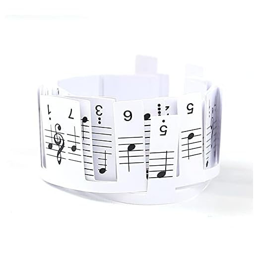 Piano tangentbord klistermärken för nybörjare för 88 nyckel. Bold brev piano klistermärken. Perfekt för barn som lär sig piano. Lätt att installera, transparent, avtagbar
