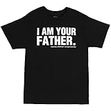 Star Wars Men's Officially Licensed Tees for Dad, Black//The Father, Large