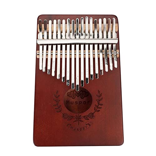 XIXINYA 17-Keys Mahogany Kalimba Finger Thumb Piano Mbira Garland Estilo Thumb Piano Keyboard Instrument Piano Regalos Cover