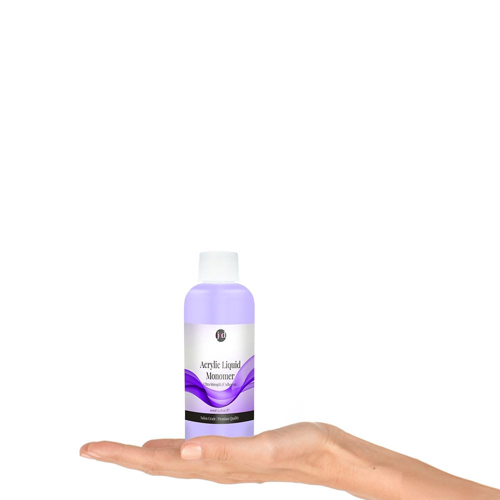 JND - Acrilico liquido monomero professionale, per nail art (100 ml (confezione da 1), Viola)