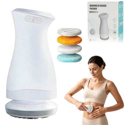 Sculpteur Pro Vulaura Anti Cellulite, Masseur Corps 3D à Oscillation avec 3 Coussinets Lavables pour Abdomen, Fesses et Jambes (1pcs)