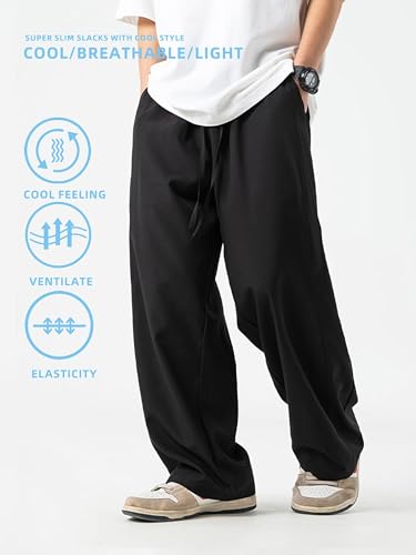 Image of dockstreet Track Pant for Men || Open Baggy Fit || Track Pants || Open Bottom Track Pant ||