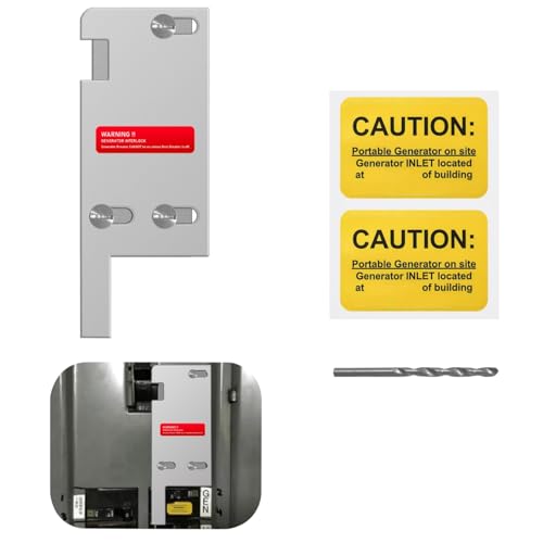 Kit de verrouillage de générateur Carré D vertical anti-retour de courant