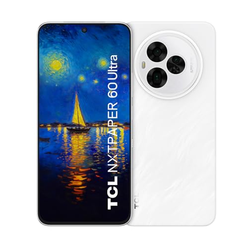TCL NXTPAPER 60 Ultra 5G, Smartphone Android 7,2 Pouces FHD+ Écran NXTPAPER 120 Hz, 12 Go de RAM + 256 Go de Stockage, Affichage Papier protégeant Les Yeux,...