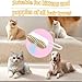 Airdminystion Cat Hair Brush, Dog Hair Brush, Cat Steam Brush, Rechargeable Steam Brush for Cats and Dogs, Skin Friendly Deshedding Grooming Tool for Dogs Cats with Pet Supplies Accessories