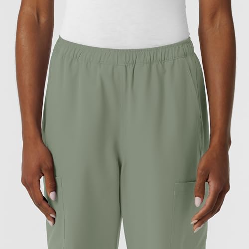 Image of Wink NURTUR Women's Straight Leg Cargo Scrub Pant