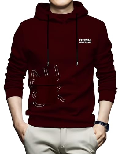 Image of AUSK Men T-Shirt || Hoodie T Shirt for Men || Hooded T-Shirt