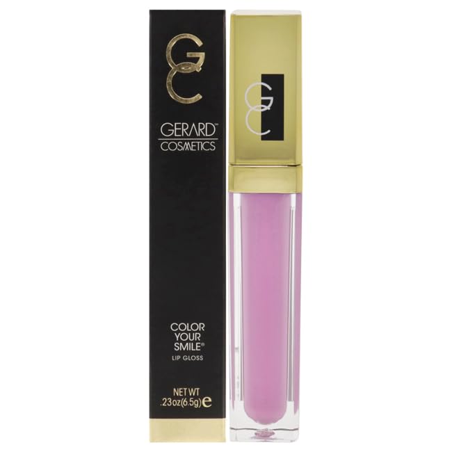 Gerard Cosmetic Color your Smile Lighted Lip Gloss - Fiji for Women - 0.23 oz Lip Gloss