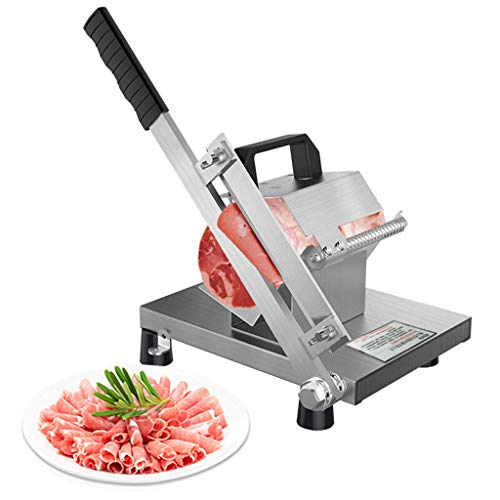 ZWB Allesschneider Fleischschneidemaschine for den Heimgebrauch, Hand Lebensmittel Cutter, Gemüse Chopper einstellbare…