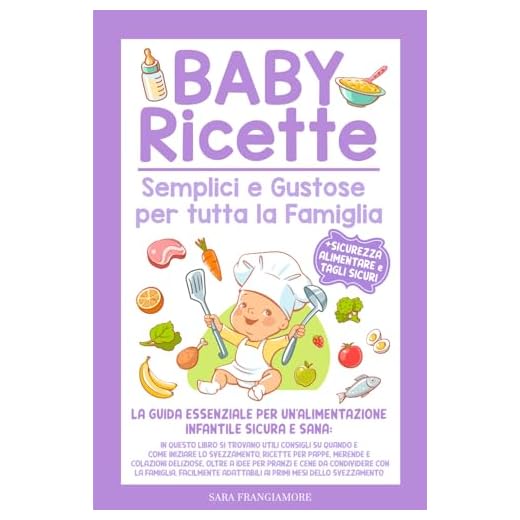 Baby Ricette Semplici e Gustose per tutta la Famiglia: Scopri i Migliori Consigli per Genitori Impegnati nella Promozione di una Crescita Sana dei loro Bambini, con Ricette Deliziose e Nutrienti