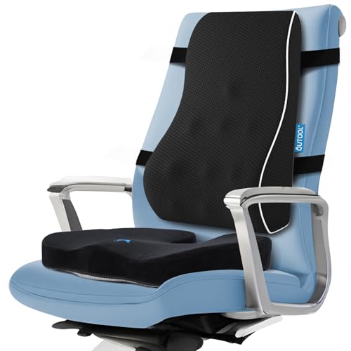 Amazon.com: QUTOOL Lumbar Support Pillow and Seat Cushion for