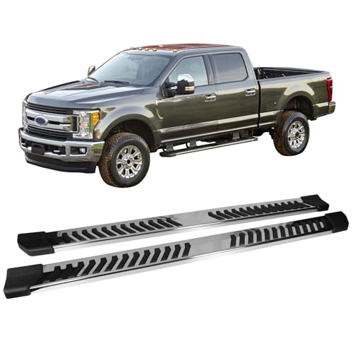 Estribos Laterales Acero Inoxidable para Ford F250-350 miniatura 1