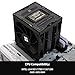 Thermalright Burst Assassin 120 Vision Black CPU Cooler, 2.4inch IPS Display LCD Screen with 320x240 Resolution,Computer High Performance Radiator,for LGA1851/1700 and AM4/AM5,156mm High CPU Cooling