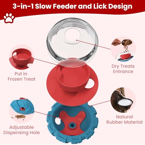 Interactive Dog Puzzle Toy with Treat Dispenser - $6.49 with Code
