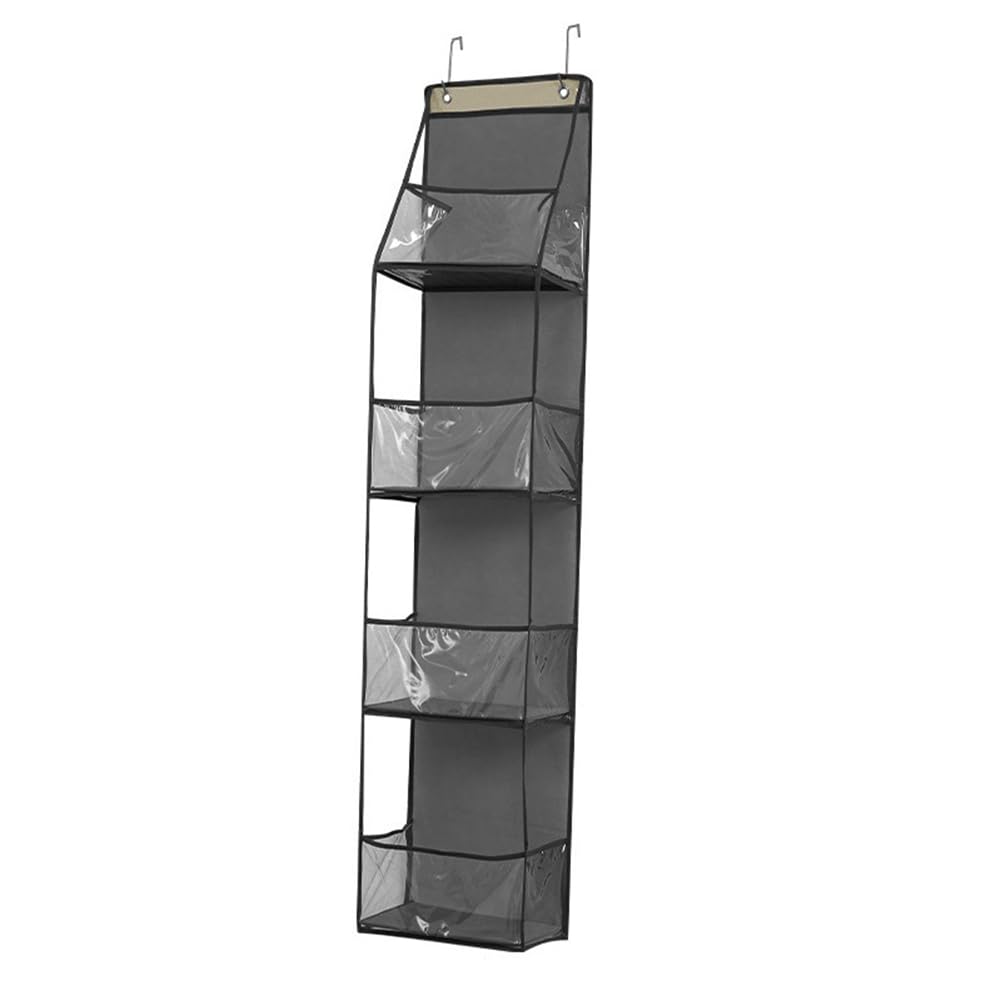Vjsujehgy Multifunctional Hanging Bag Can Be Hung Behind the Door Multilayer Storage Sundries Sorting Storage Hanging Bag