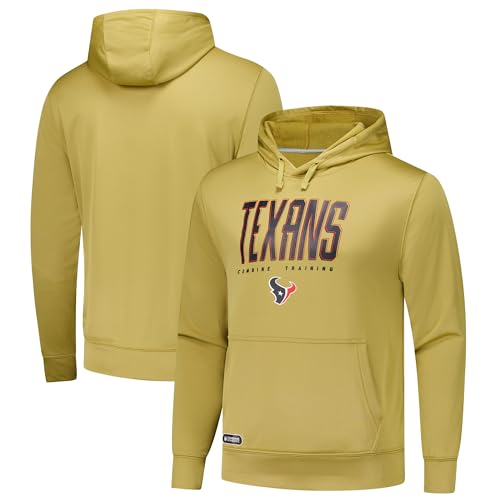 Outerstuff Mens Khaki Houston Texans Top Ranked Pullover Hoodie