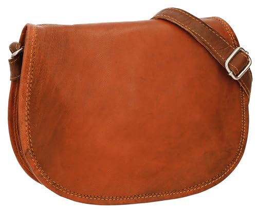 Gusti Sac à main en Cuir - Sac à main en cuir véritable pour femme