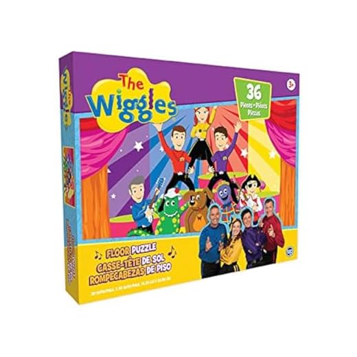 The Wiggles - Kids Floor Puzzle. Educational Gifts for Boys and Girls. Colorful Pieces Fit Together Perfectly. Great Preschool Aged Learning Gift.