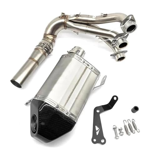 Silencieux d'échappement de moto à enfiler avant pour Yamaha MT-09 2021-2023