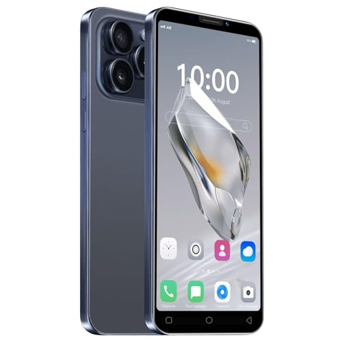 JtQtJ JtQ15P Smartphones, Android OS, Display IPS 5,0 pollici, Dual SIM, Dual Camere, 16 GB ROM (espandibile fino a 128 GB), WiFi, GPS, Bluetooth, Face ID