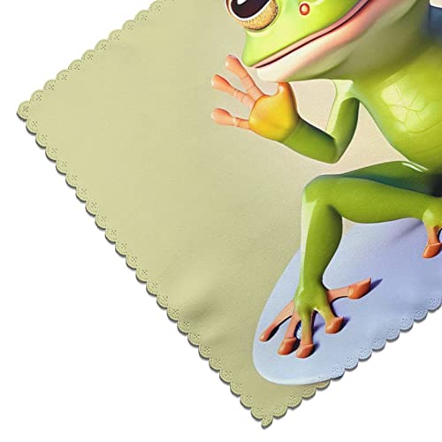 Sets de table grenouille yoga 30x45cm résistant chaleur - 7