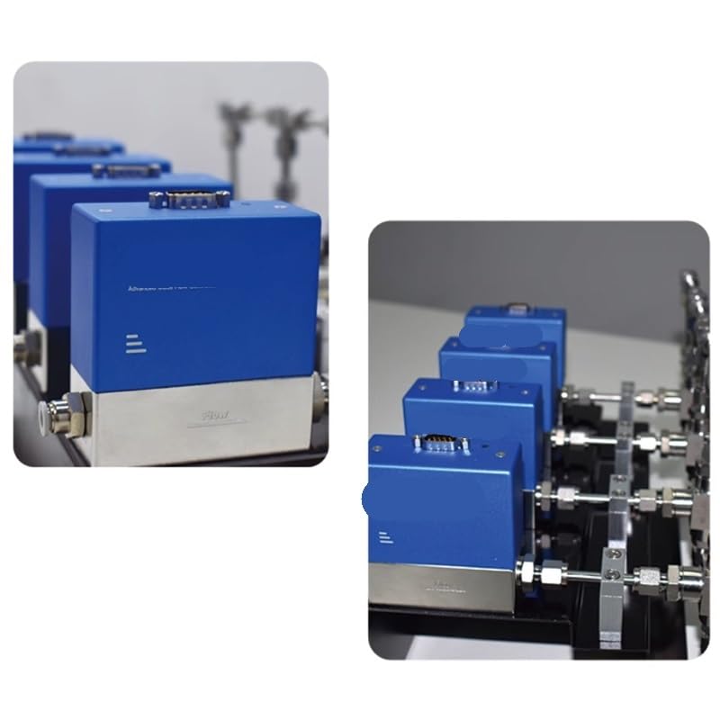 Medidor de flujo de agua, Controlador de caudalímetro másico de gas, medidor de caudal de gas térmico inteligente de aire de alta precisión, semiconductor(50-200sccm)