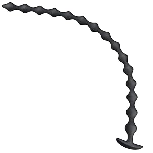 22 8 inch Anal Beads Butt Plug with 15 Anal Balls Silicone Anal Chain Sex Toys Super Long