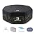 6-Person Octagonal Black Gold Inflatable Hot Tub: Portable Outdoor Spa with 130 Soothing Bubble Jets, Insulated Cover, 2 Filter Cartridges