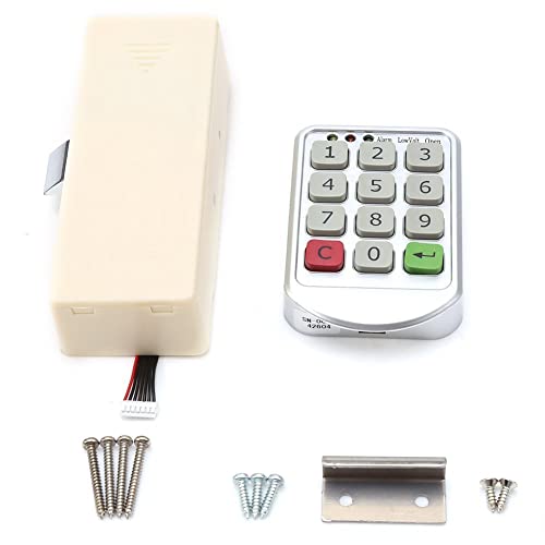 System de Control de Acceso, Kit Cerradura Teclado Cerradura electrónica para Gabinete Caja