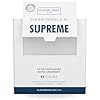 Clean Skin Club Clean Towels XL™ Supreme, 100% USDA Biobased Dermatologist Approved Face Towel, Gentle Exfoliation, Disposable Facial Washcloth, Makeup Remover Dry Wipes, 50 Count