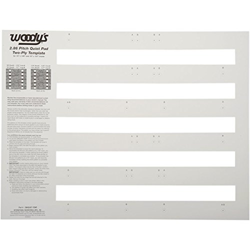 Woodys 286QUIET-TEMP Studding Templates