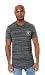 Ultra Game Men's NFL Active Basic Space Dye Tee Shirt, Oakland Raiders, Black Space Dye, X-Large