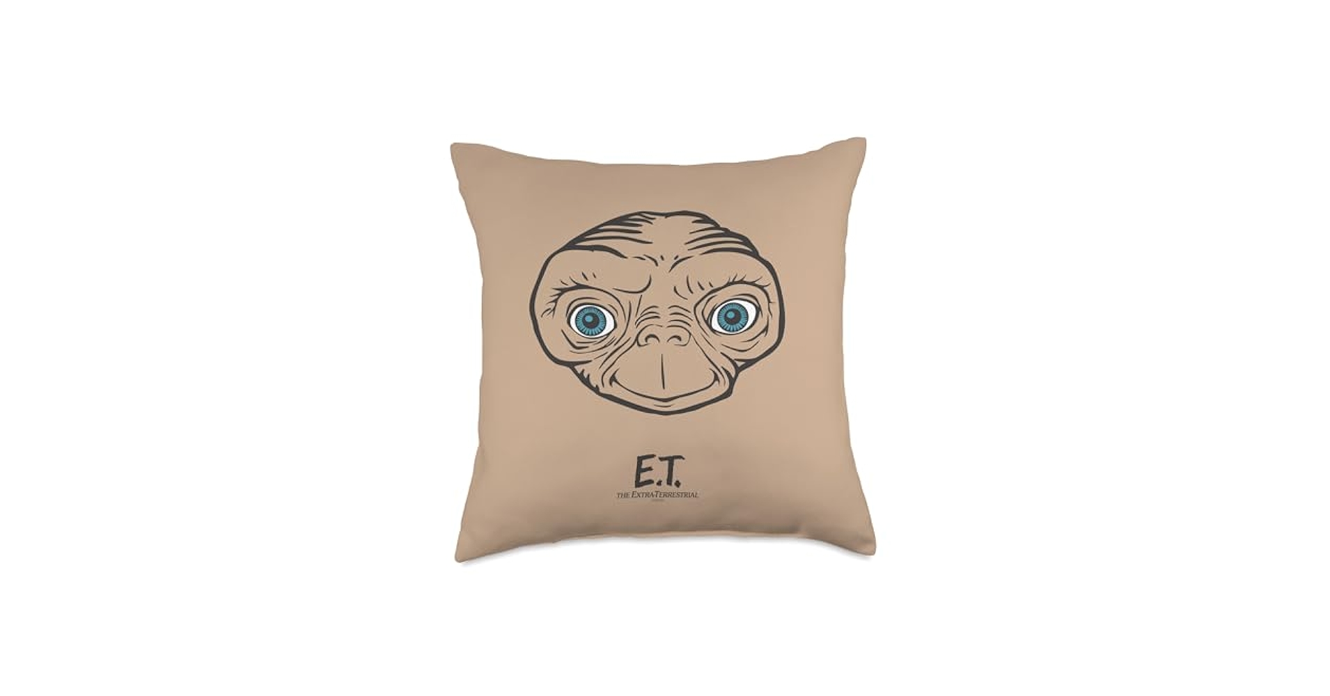 Amazon.com: E.T. the Extra-Terrestrial Big Face Throw Pillow