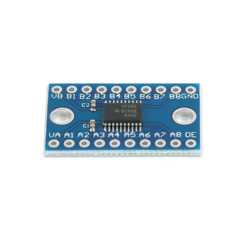 10Pcs TXS0108E 8-Channel Level Conversion Module 8-Bit bidirectional Voltage Conversion Module 1.8V/3.3V/5V High Speed Full Duplex 8 CH Logic Level Bi-Directional Converter Module4