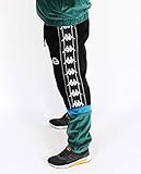 Es un pantalón tricolor con cintura elástica