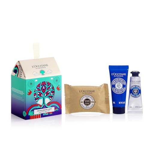 L'Occitane Shea Holiday Ornament Gift Set for Comforted & Nourished Skin