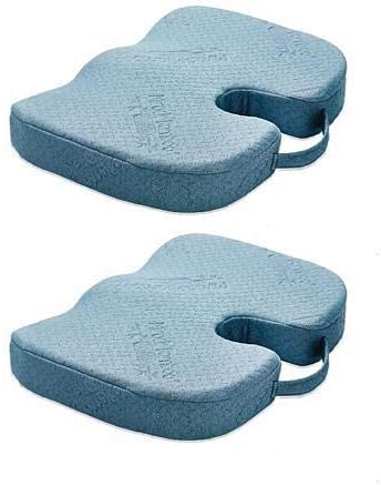 Miracle Bamboo Cushion Color Gray 2 Pack