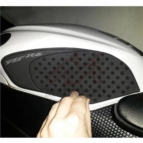 Protección tanque YAMAHA YZF-R3 R6 R25 06-18 en resina negra 3