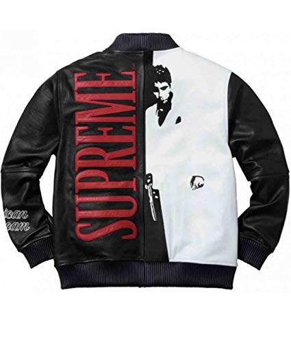 Men’s Al Pacino Tony Montana Scarface Leather Jacket | chamarra de scarface | scarface jacket for men2