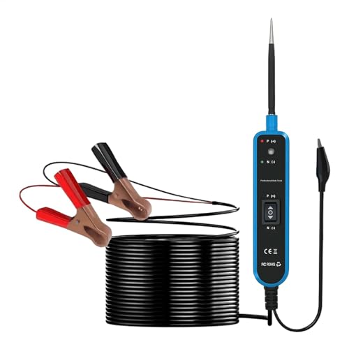 Comprobador de conductividad de alta precisión con cable de gran alcance