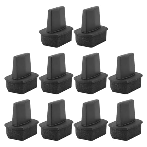 Gutol 10 aplicadores de Esponja para lustrar Zapatos, Cepillo aplicador de betún para Calzado, Cuidado del Cuero, restauración del Color