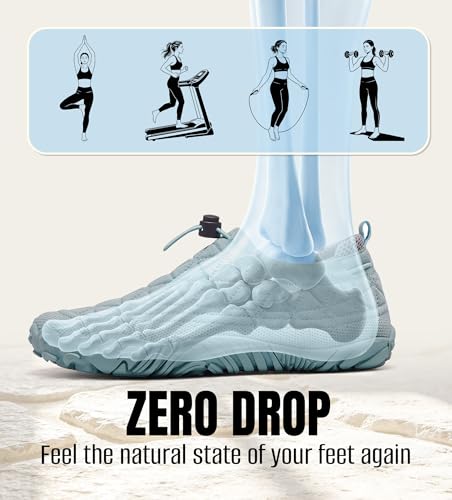 Image of Minimalist Barefoot Shoes for Women Men Wide Toe Zero Drop Lightweight Casual Sneakers