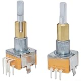 Industrieller Drehgeber Modell EC110701N2B, Doppelwellenausführung, mit Tastschalter, 30 Positionen, 15 PPR Signalausgang